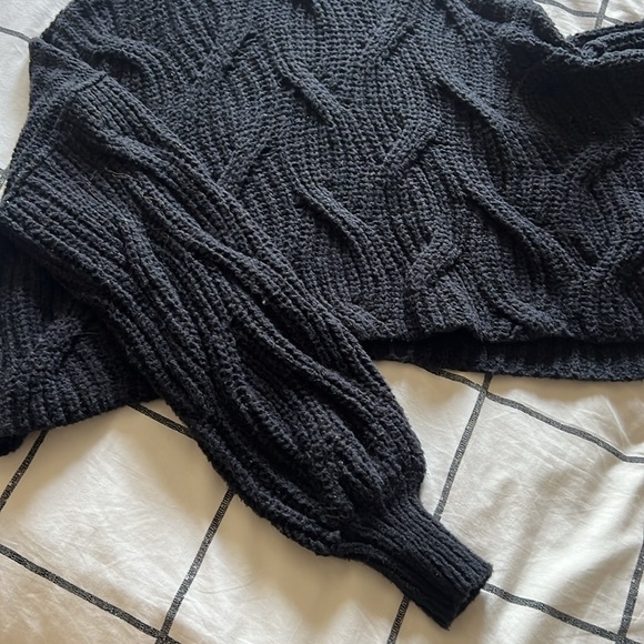 FREE PEOPLE CHUNKY KNIT SWEATER - Picture 2 of 4